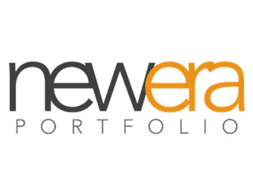 A logo of the new era portfolio