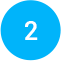 A number two on a blue background